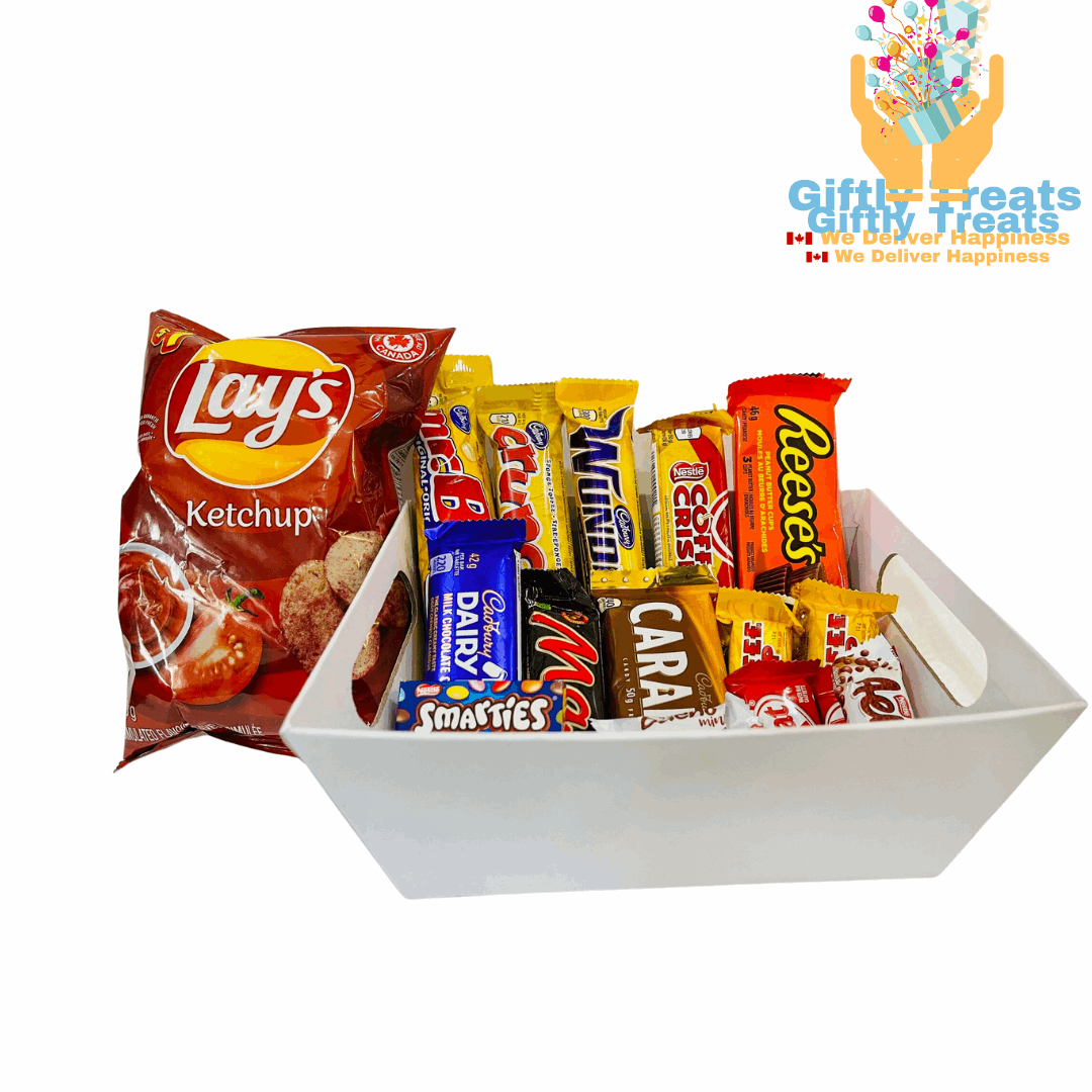 Canadian Snacks Gift - Standard Size - Giftly Treats