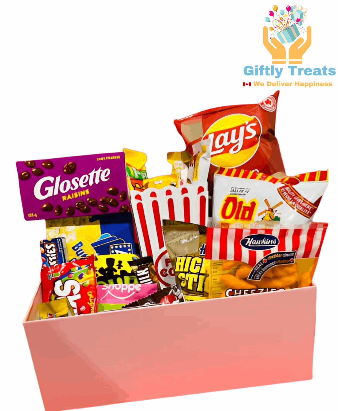 Movie Night Snack Basket Canada - Giftly Treats