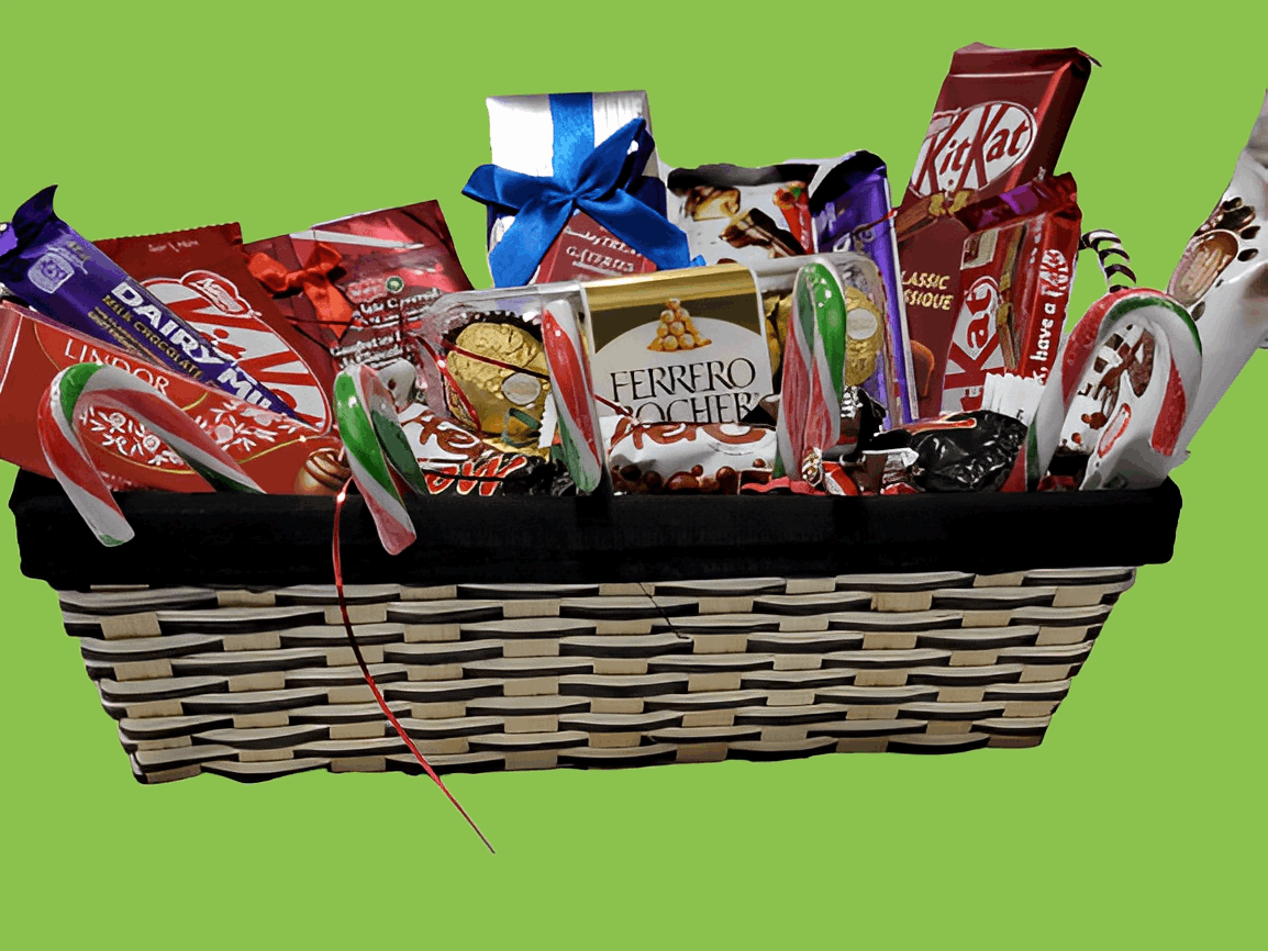 Large Christmas Chocolate Gift Basket