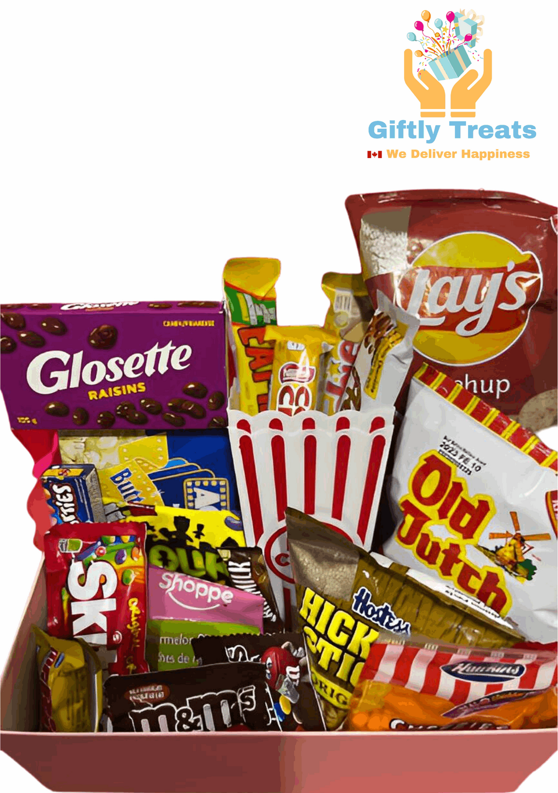 Movie Night Snack Basket Canada - Giftly Treats