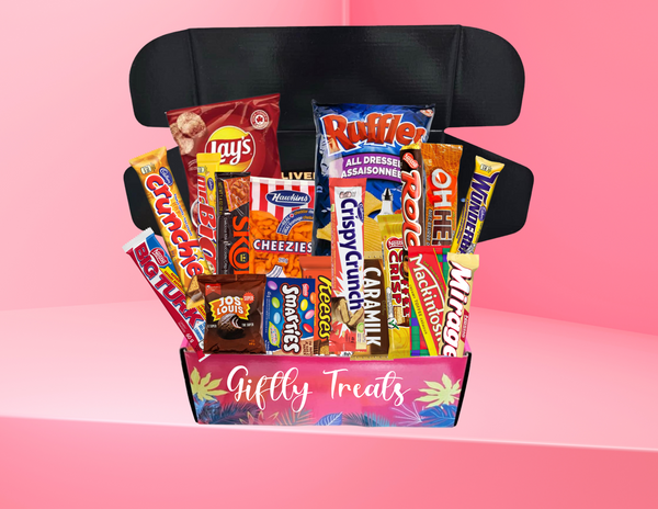 Mega Size Canadian Snack Box Giftly Treats