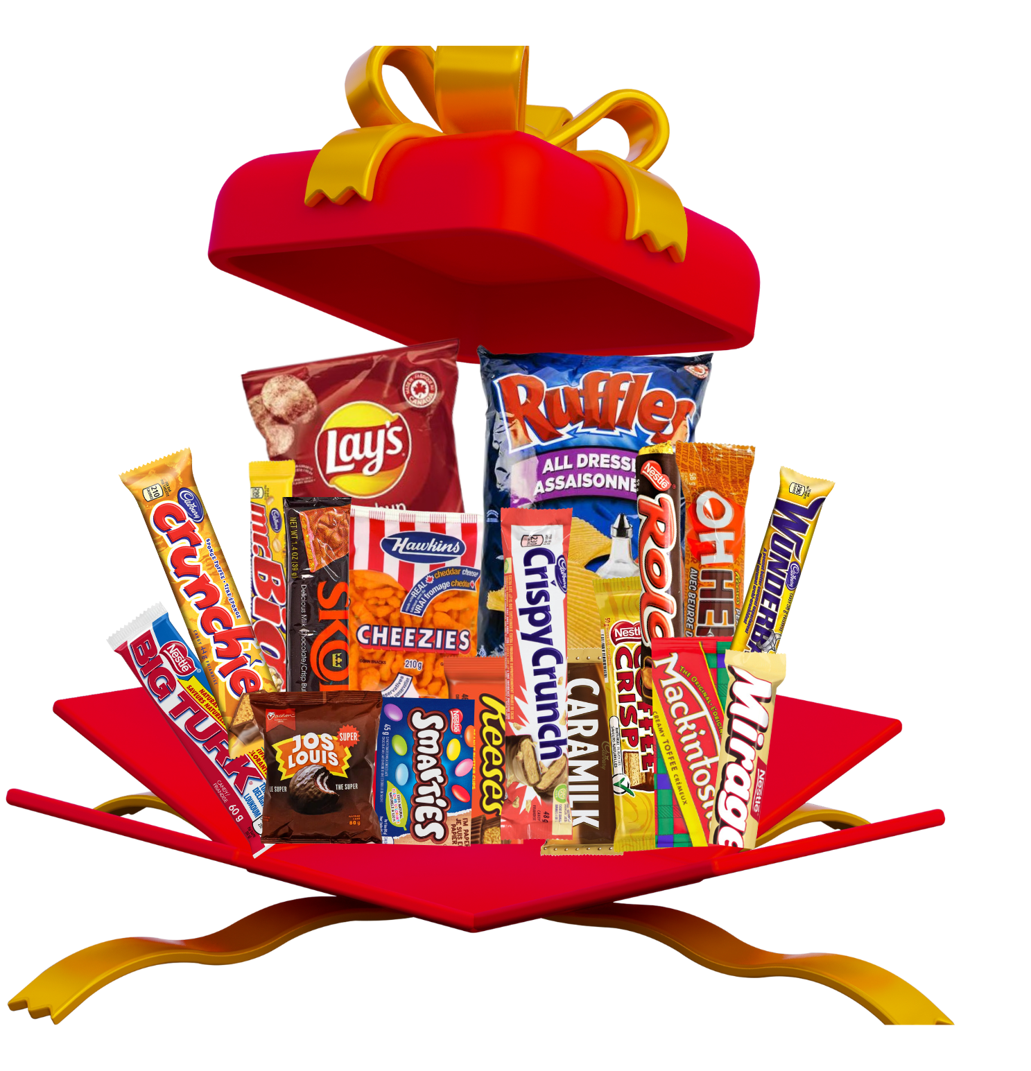 Canadian Snacks Gift Box | Canadian Snack - Lays Ketchup