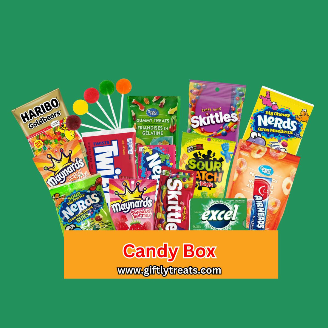 Candy Gift Box Sour Big Chewy