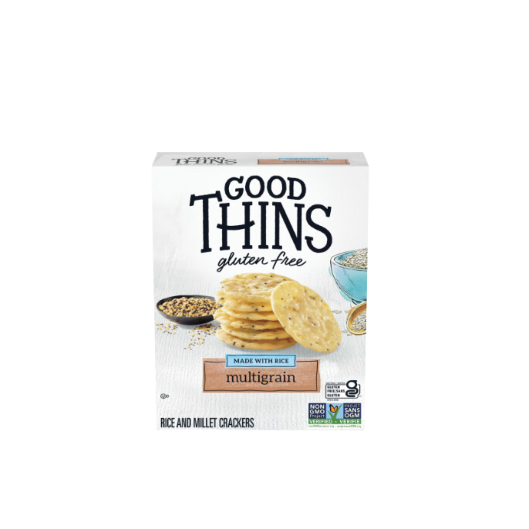 Good Thins, Multigrain, Gluten Free Rice Crackers