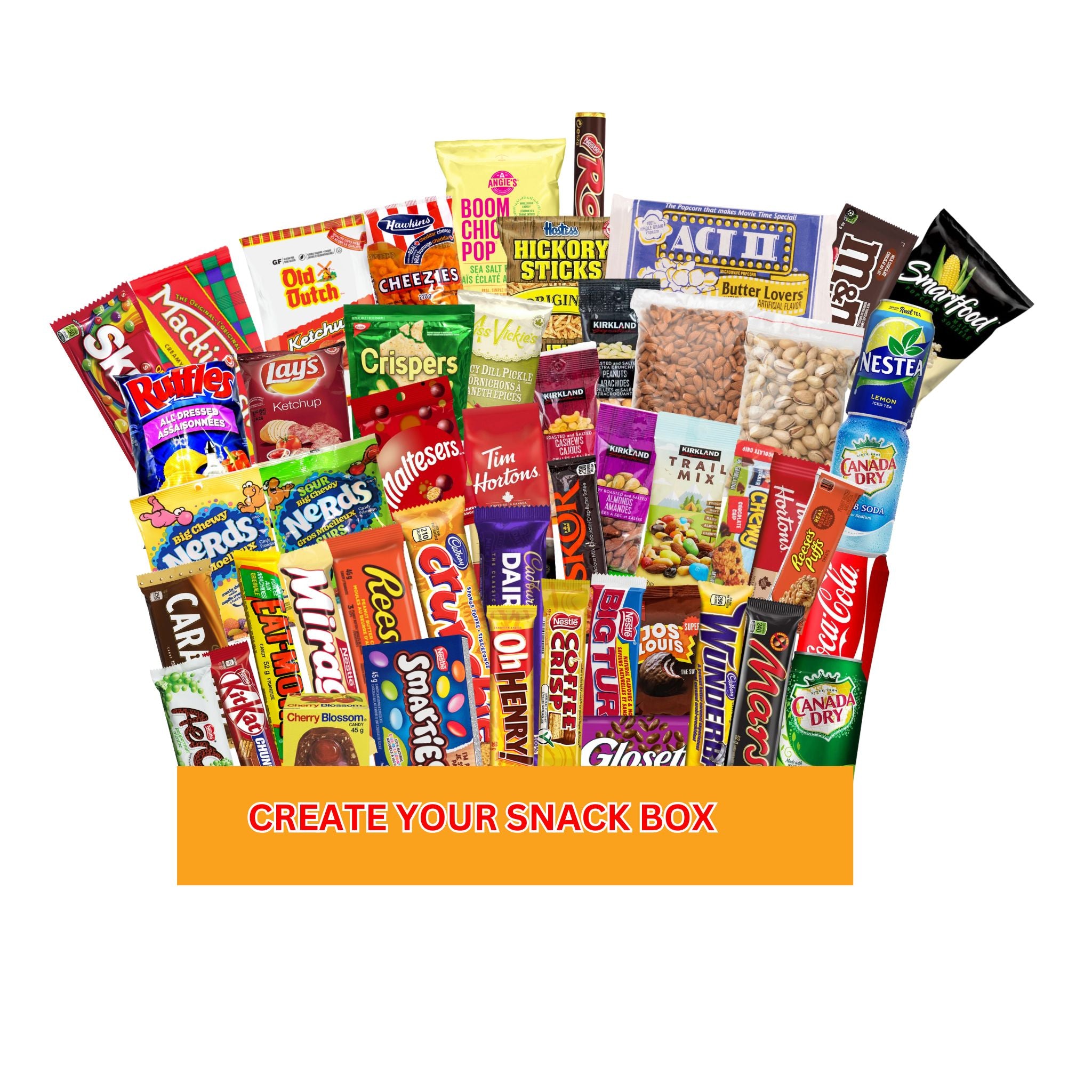 Create Your Own Canadian Snack Box