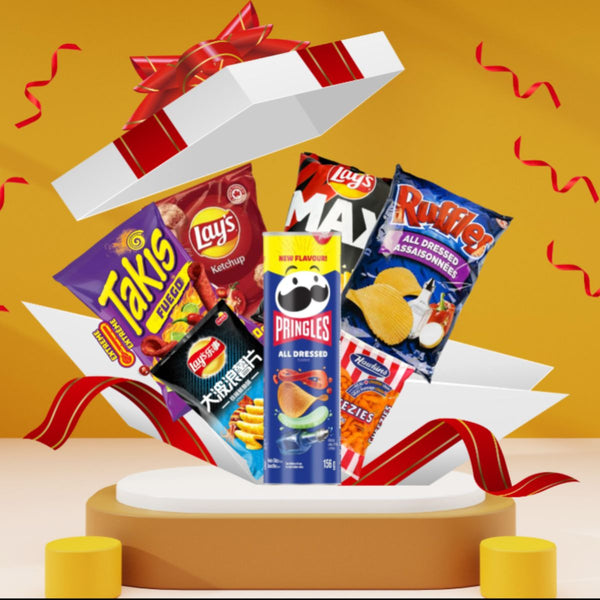 Exotic Chips Box Ruffles all dressed Lays Max