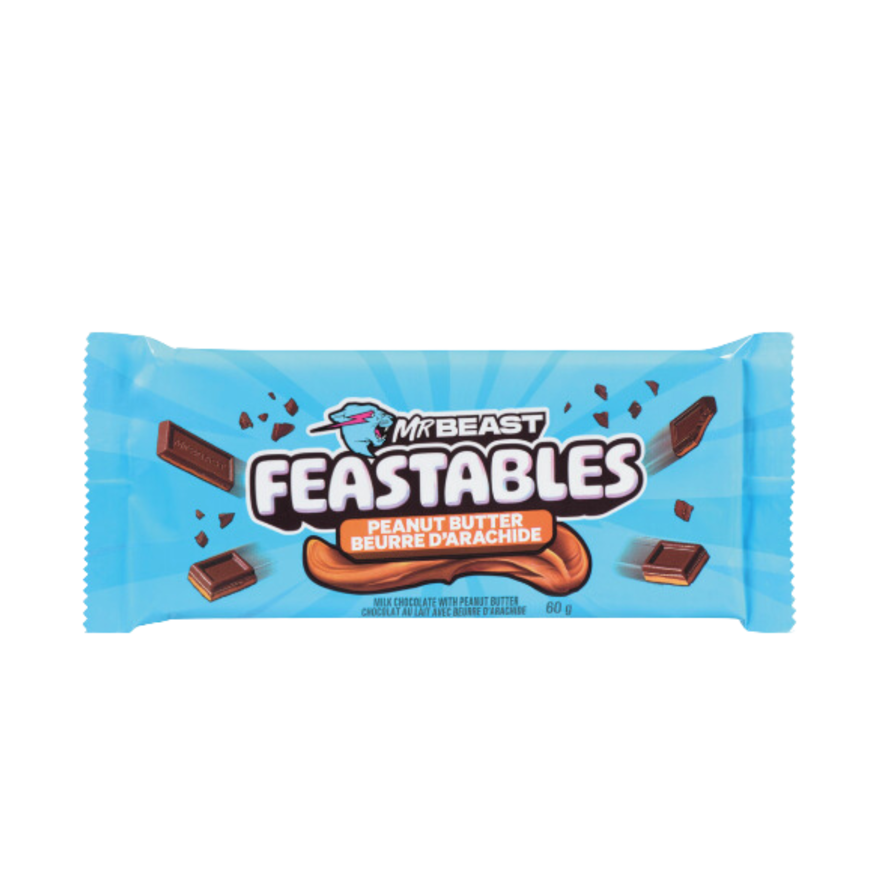 Feastables MrBeast Peanut Butter Chocolate