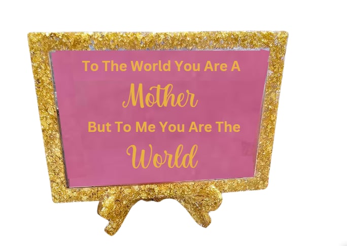 Personalised Resin Picture Frame