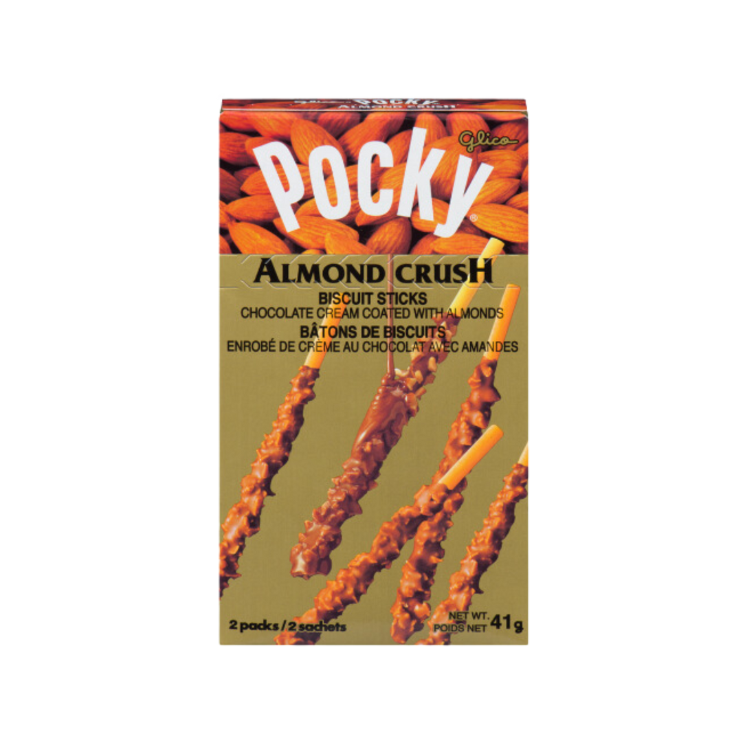 Glico Pocky Biscuit Sticks Almond Crush