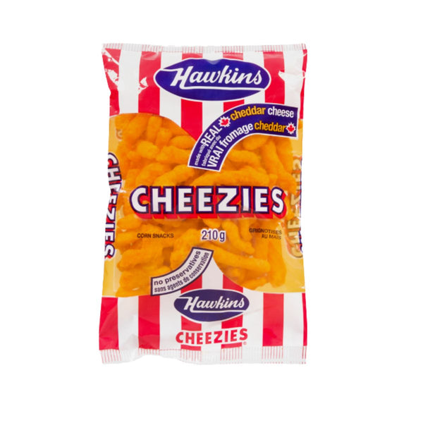 Hawkins Cheezies 210g