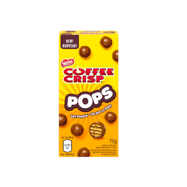 Coffee Crisp Pops Chocolaty Snacks, 70g