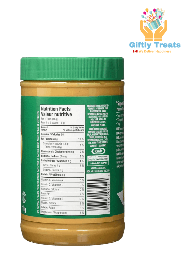 Kraft Smooth Peanut Butter, 1kg