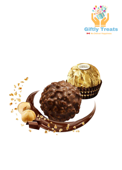 Ferrero Rocher Fine Hazelnut Milk Chocolate Gift Box, 48 chocolates