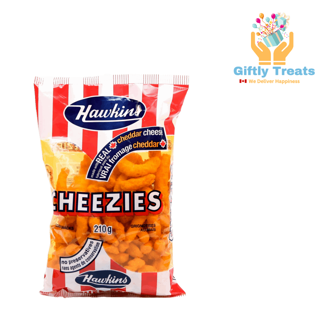 Hawkins Cheezies® Corn Snacks, 210 g