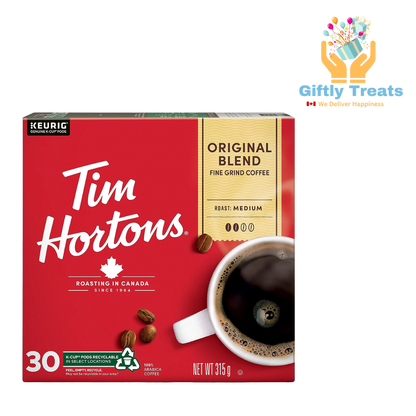 Tim Hortons Original Blended Coffee Keurig K-Cup 30ct, Keurig K-cup Pod 30ct
Best Canadian 
