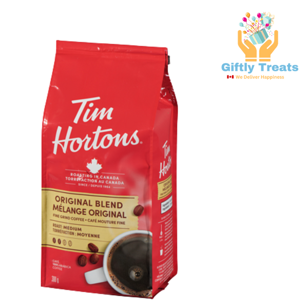 Tim Hortons Original Blend Fine Grind Coffee, 300 g Giftly Treats