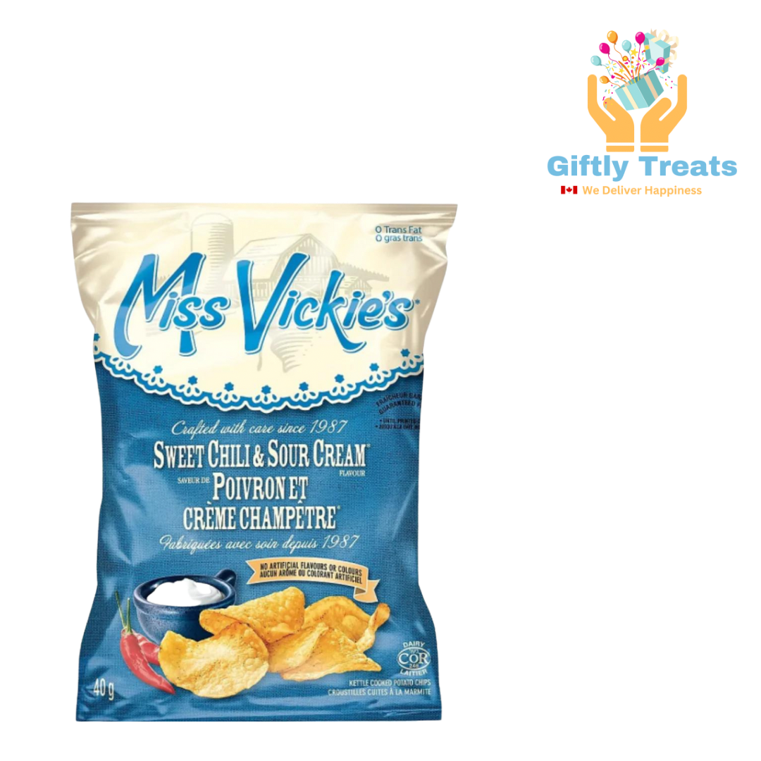 Miss Vickies Sweet Chili &amp; Sour Cream Potato Chips - Snack Size