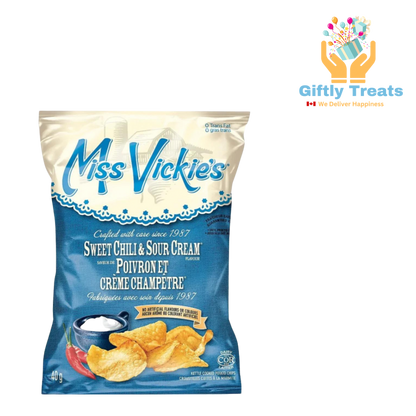 Miss Vickies Sweet Chili &amp; Sour Cream Potato Chips - Snack Size