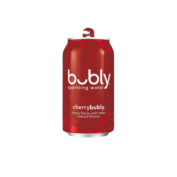 Bubly Cherry Sparkling Water Beverage, 355 ml