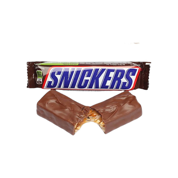 SNICKERS, Peanut Milk Chocolate Candy Bar, 52g Giftly Treats