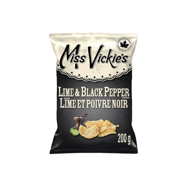 Miss Vickies Lime & Black Pepper