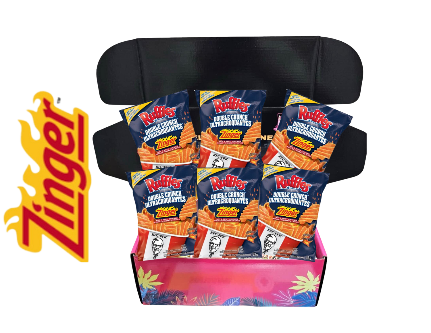 KFC Zinger Ruffles Chips - 6 Pack