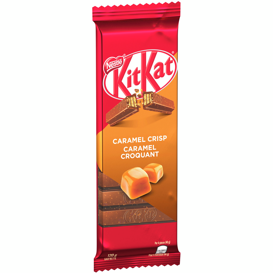 KitKat Caramel Crisp Wafer Bar 120g