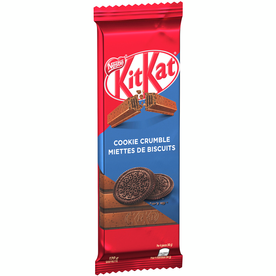 KitKat Cookie Crumble Wafer Bar 120g