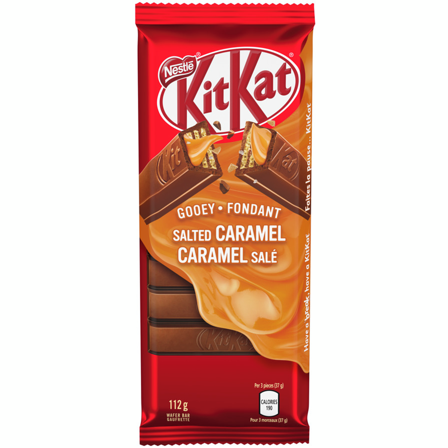 Kitkat Gooey Salted Caramel Bar 112g