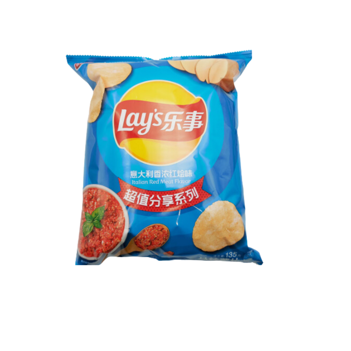 Lays Italian Red Meat Exotic Chips