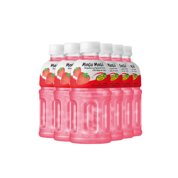 Mogu Mogu Strawberry Nata de coco -320ML Giftly Treats