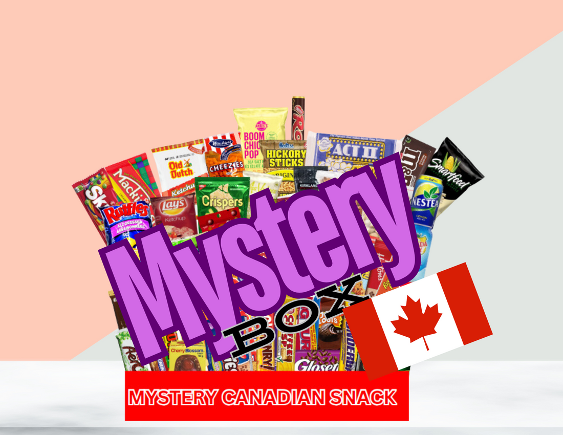 Canadian Mystery Snack Gift Box