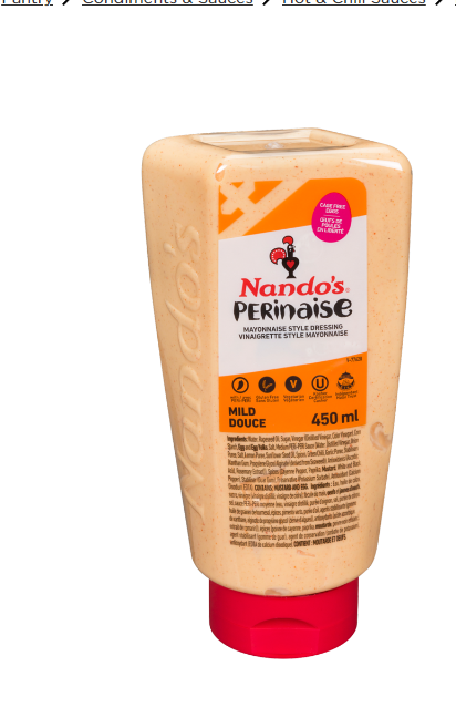 Nandos Mayonnaise Mild 