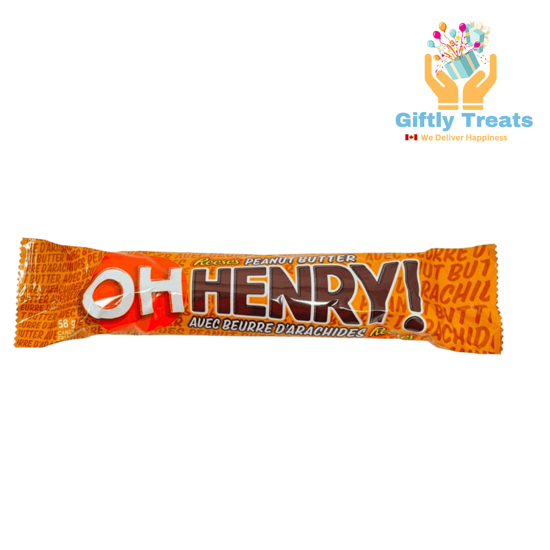 OH HENRY! Reese Peanut Butter, 58g