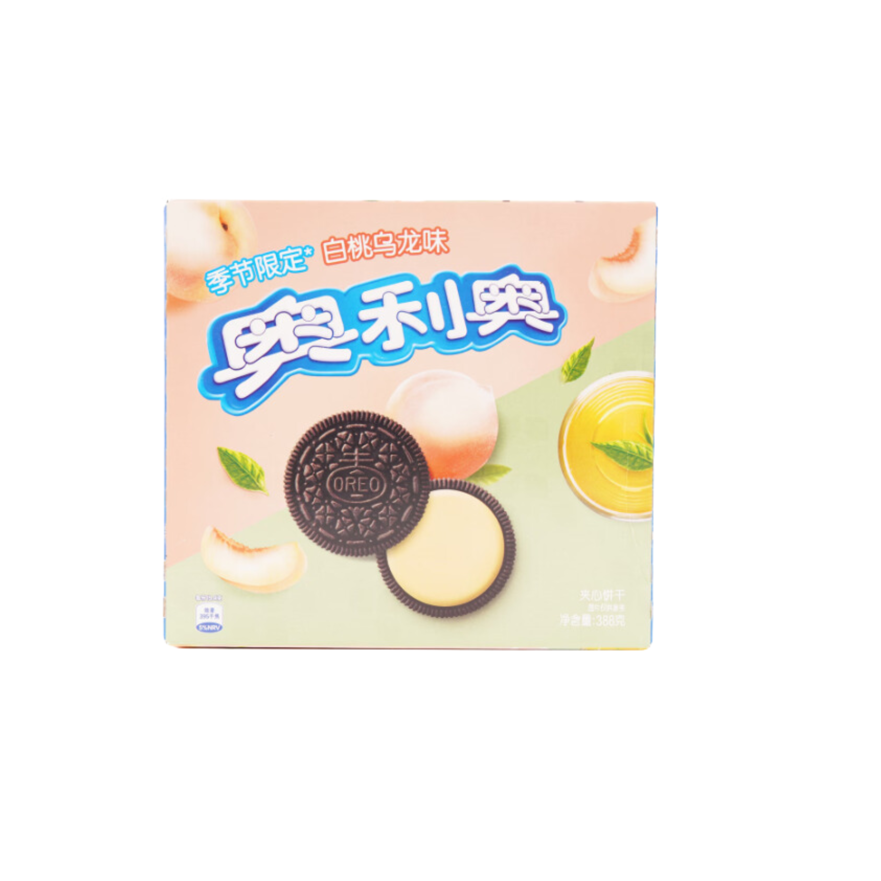 Oreo White Peach Oolong Sandwich Cookies -388g