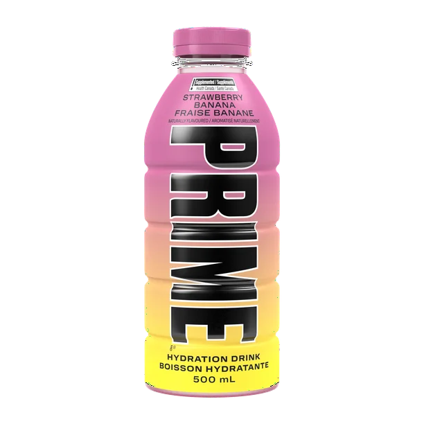 Prime Hydration Strawberry Banana 500ml