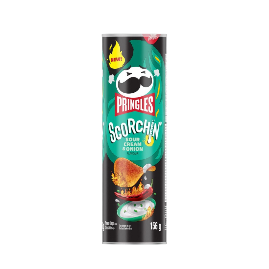 Pringles-Scorchin-Sour-Cream &amp; Onion Chips