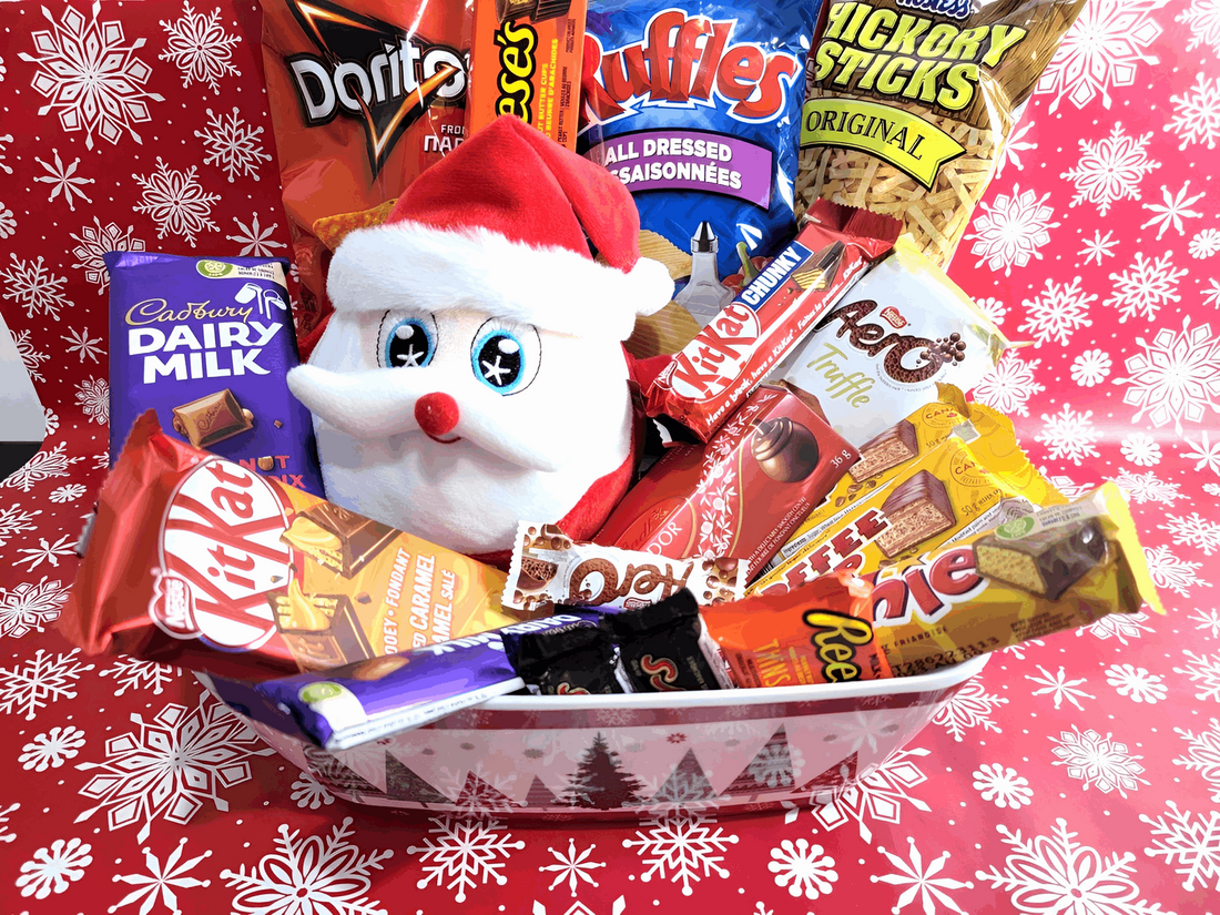 Canadian Snack Basket, Christmas Gift Basket