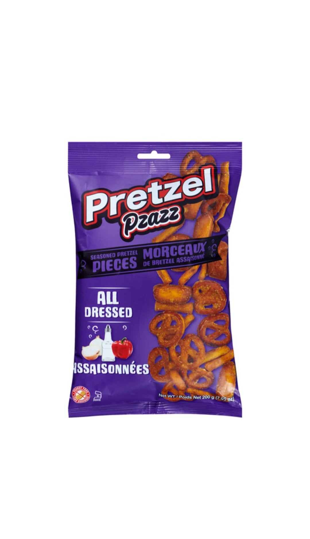 Pretzel Pzazz All Dressed Seasoned Pretzel  (200g) giftlytreats buy now