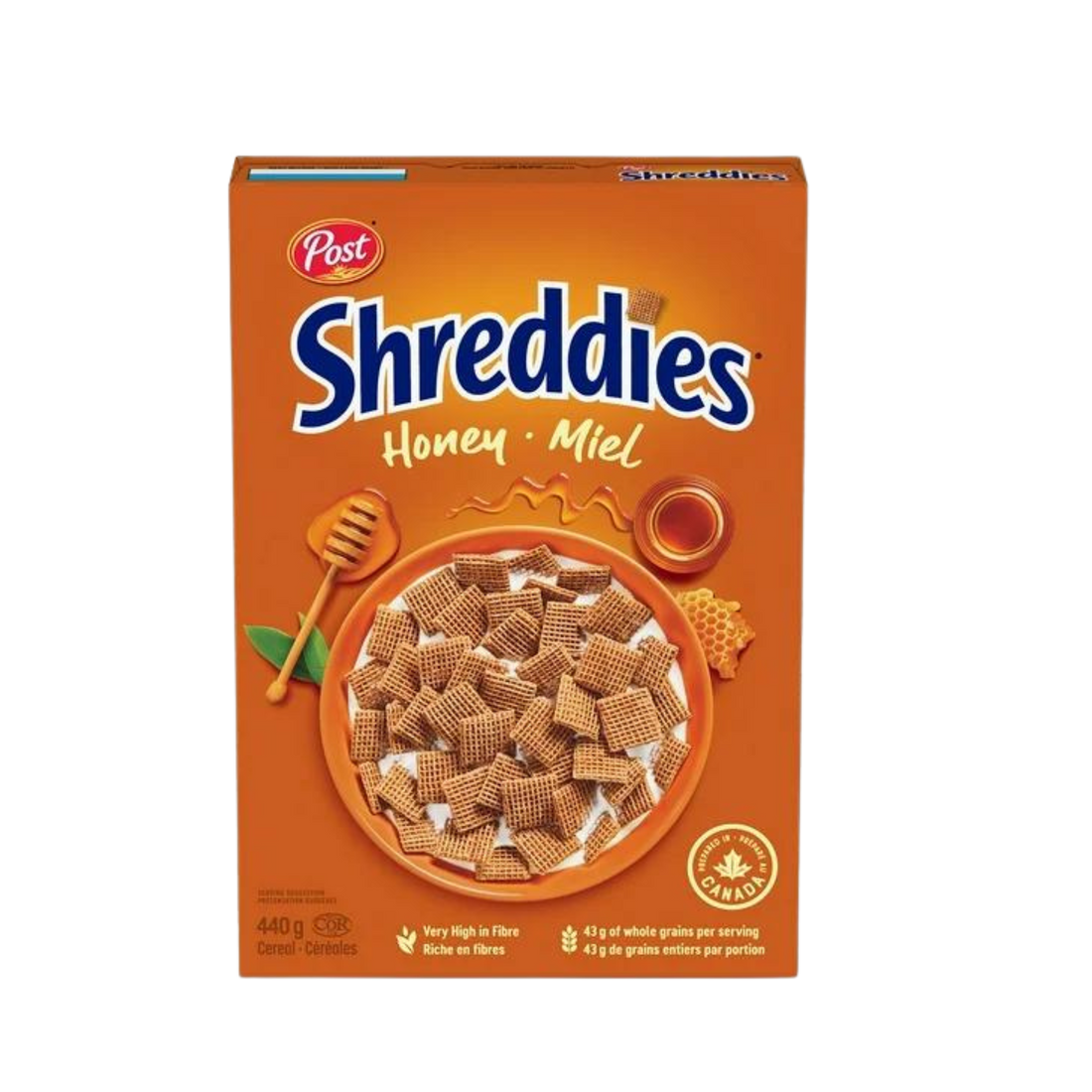 Post Honey Shreddies Cereal 440g