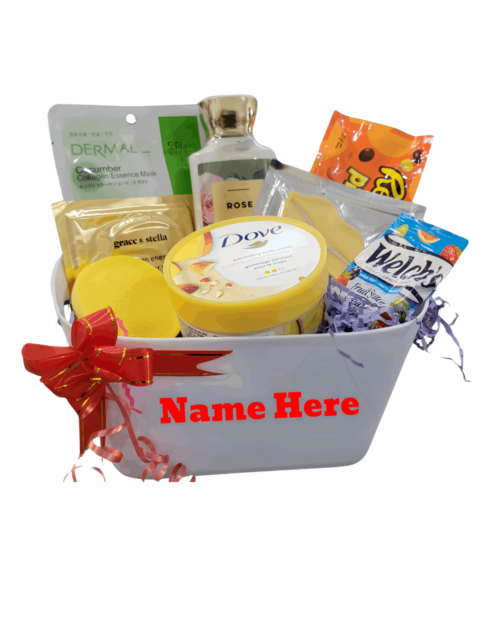 Deluxe Spa gift basket, Giftlytreats.com,  buy canadian gifts