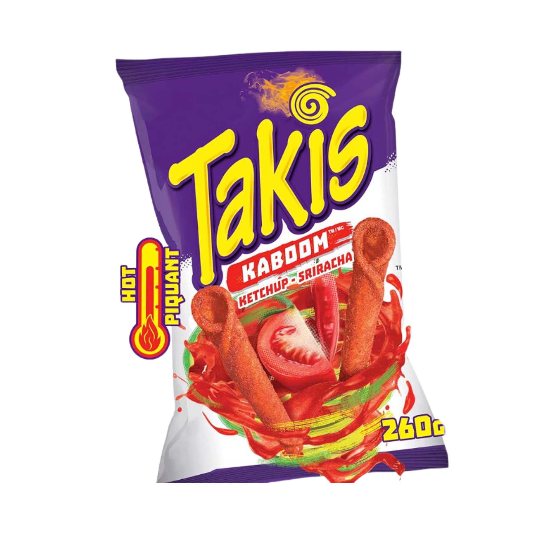 Takis Kaboom Ketchup Sriracha