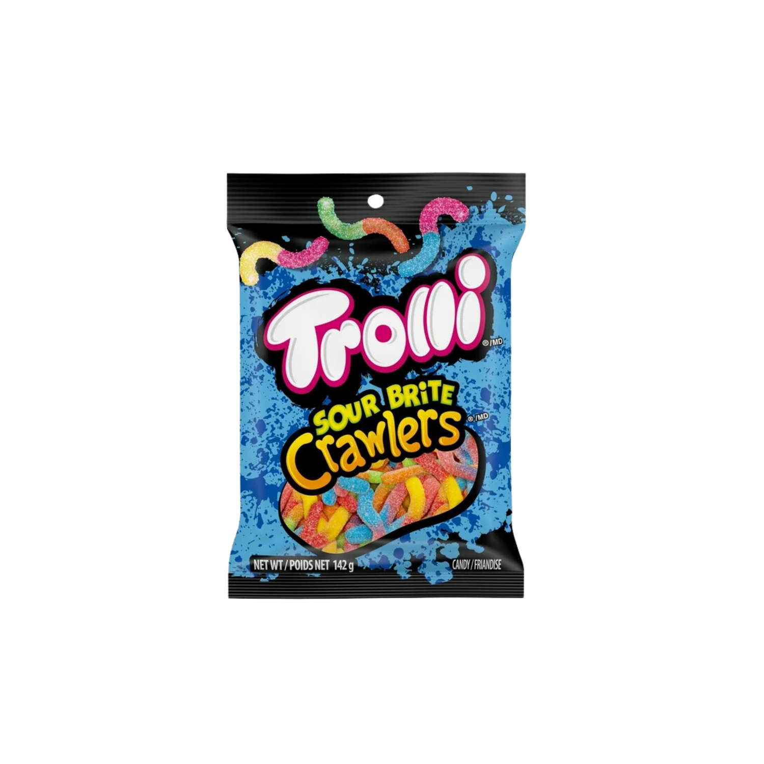 Trolli Sour Brite Crawlers -Gummy Candy -142g