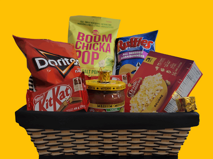 Movie Night Snack Basket