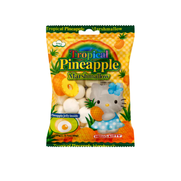 Hello Kitty Tropical  Pineapple Marshmallow -60g Giftly Treats