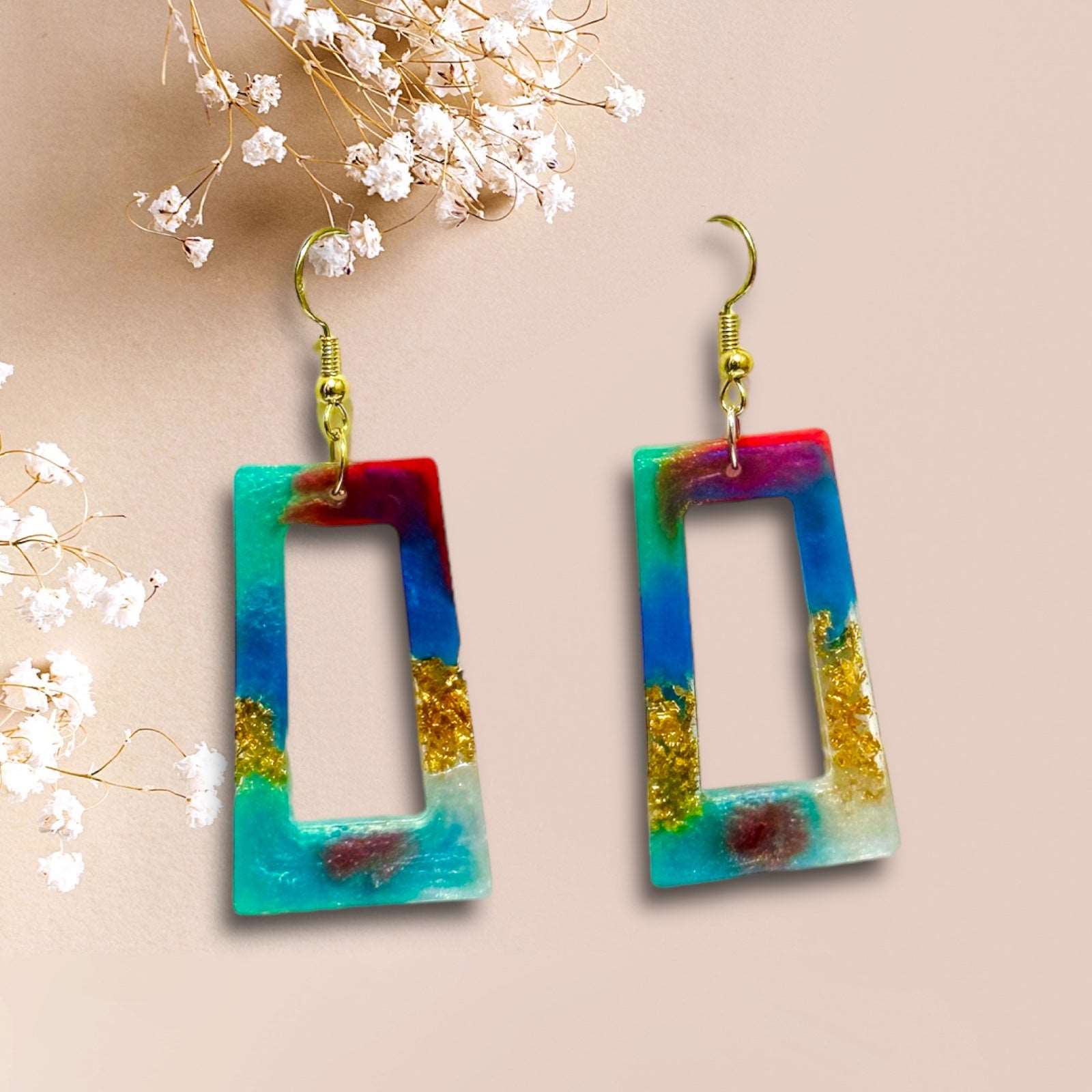 Multicolored Earrings