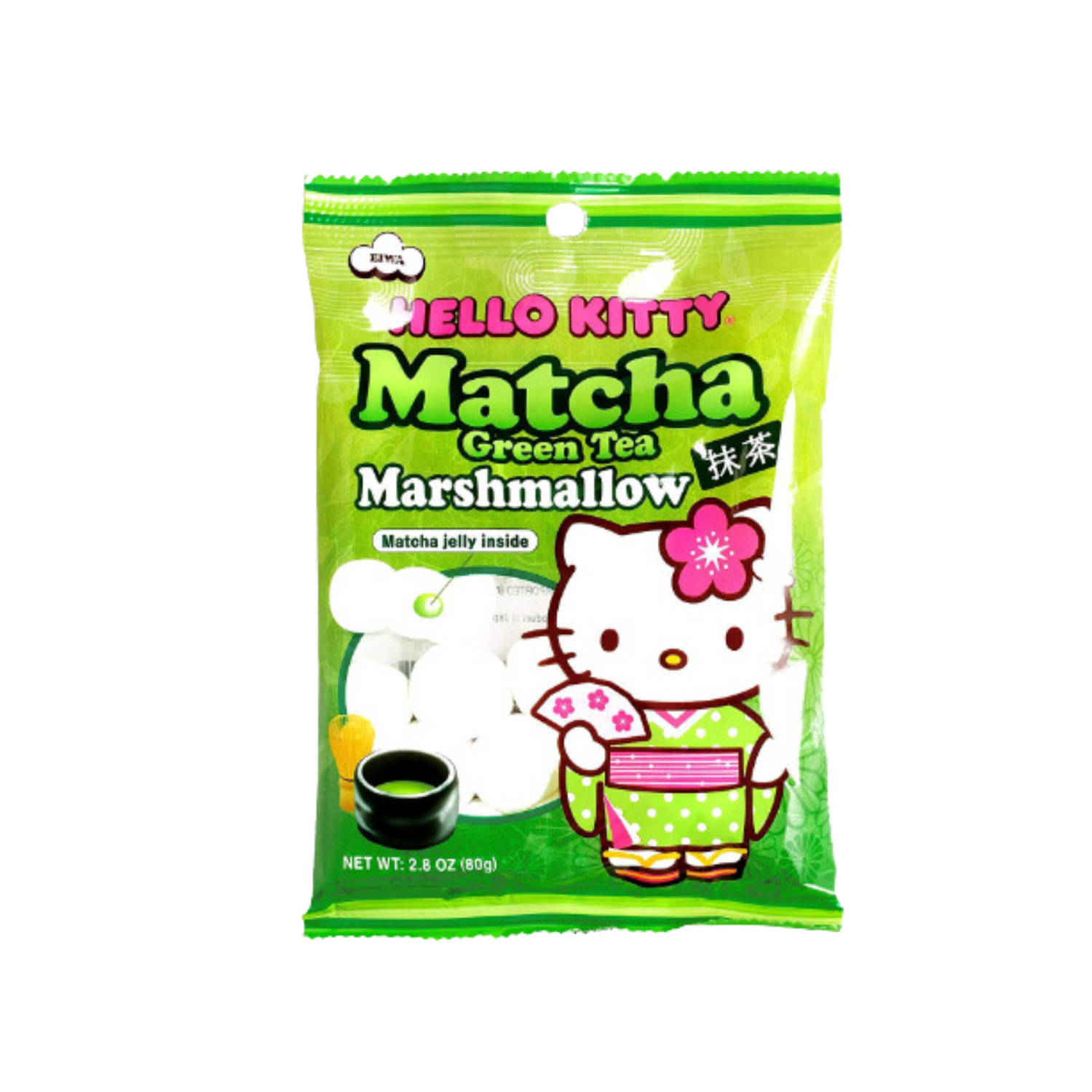 Hello Kitty Matcha Green Tea Marshmallow