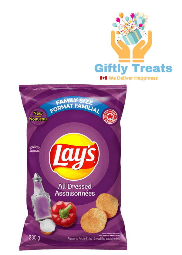 Lay’s All Dressed flavoured Chips, 235g