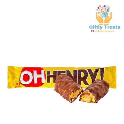 OH HENRY! Chocolatey Full Size Candy Bar, 58g