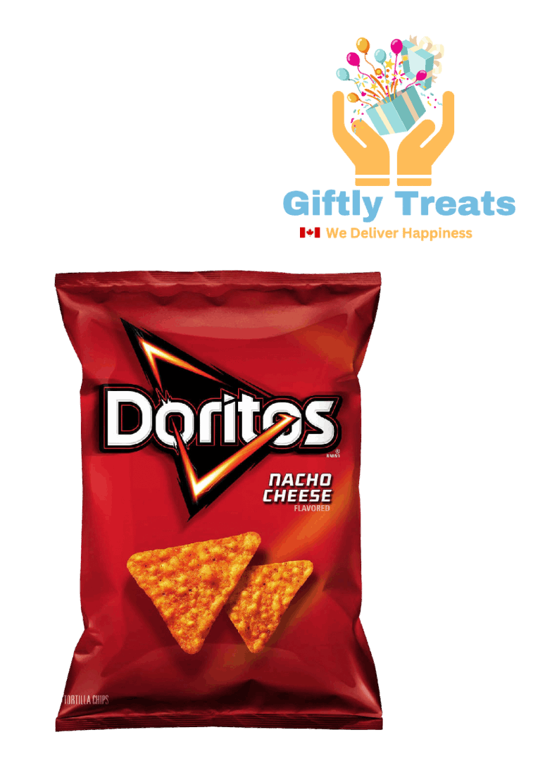 Doritos Nacho Cheese flavoured tortilla chips, 80g